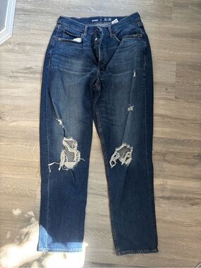 Old Navy Women’s Distressed Blue Jeans: Size - 16 Tall